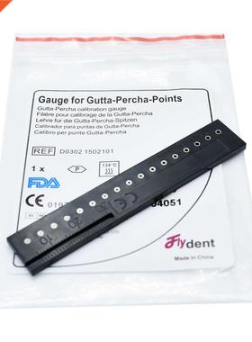 Dental Endo Rulers for gutta percha point Gauge Calibrating