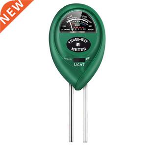 3 in 1 PH Meter Moisture/Light/PH Test Acidity Humidity Gd