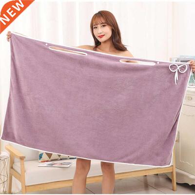 140x80cm Wearable Bath Towels Women'S Wrapped