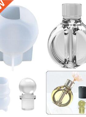Perfume Bottle Vase Silicone Molds 3D Flower Pot Vase