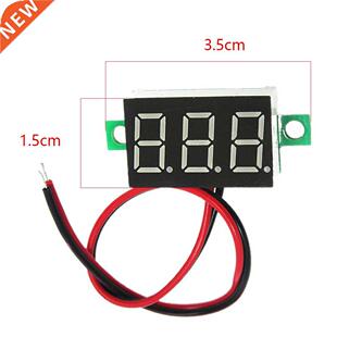 0.36 two-wire DC 2.50 to 32.0V LCD Voltmeter Voltimetro Red
