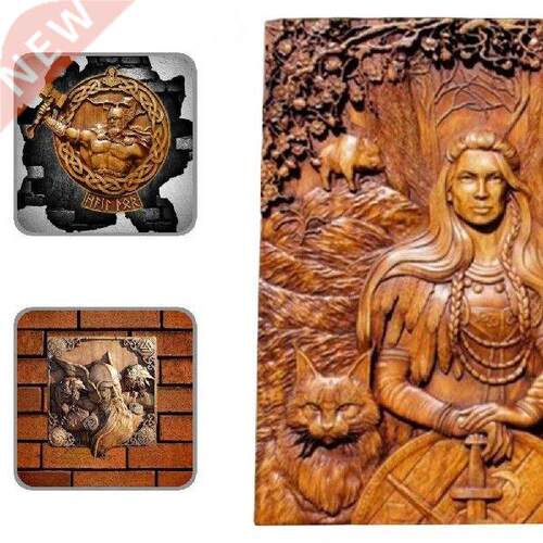 Comfortable Resin Wall Background Statue for Museum Wall