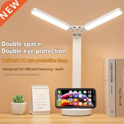 LED Table Lamp Double Lamp Type High Brightness Touch