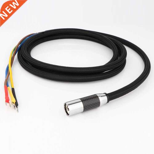 3-Wire Auxiliary Speaker Cable Silver Plated 3pin Male XLR T