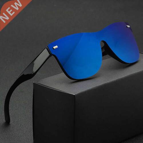 Luxury Over Size Glasses Women Anti-Reflective Mirror Sungla