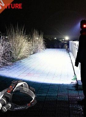 Leds T6 Lamp Fishing Light Rechargeable Torch Hunting