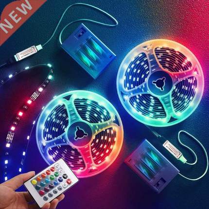 3AA Battery Waterproof LED Strip Lights Flexible RGB 5V Ligh