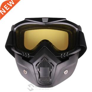 2020 New Removable Winter Snow Sports Motorcycle Goggles Sk