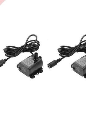 DC 5V 12V 6W Water Pump USB Female Plug Ultra-quiet Mini