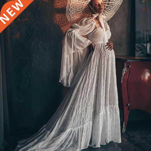 Pretty Lace Maternity Dress A Line Maternity Gown for Photos
