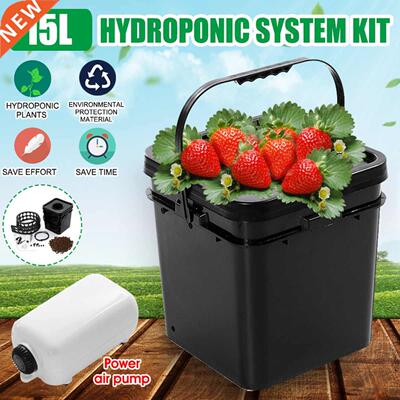 15L Solless Cultvaton Plantng Barrels Hydroponc System