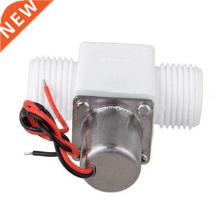 1/2 DC V Solenoid Valve Plastic Water Control Electric Pul