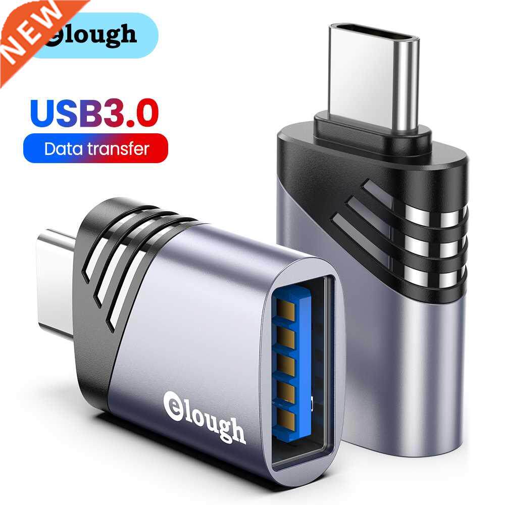 Elough USB To Type C OTG Adapter USB USB-C Male To Micro USB