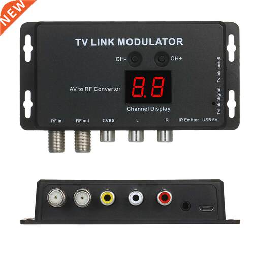 TVLINK Modulator AV to RF Convertor & IR Extender RF