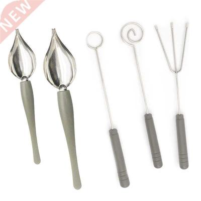 Drawing Decorating Spoon Set,Candy Dipping Tools Chocolate