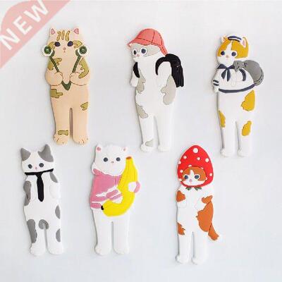 Cute Magnetic Hooks Removable Fridge Sticker Refrigerator