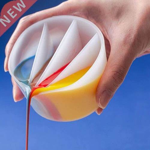 Clear Silicone Epoxy Resin Mixing Cups Distribution