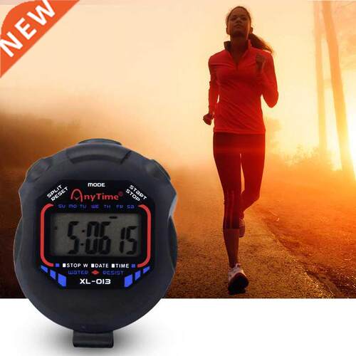 Classic Digital Professional Handheld LCD Chronograph Sports