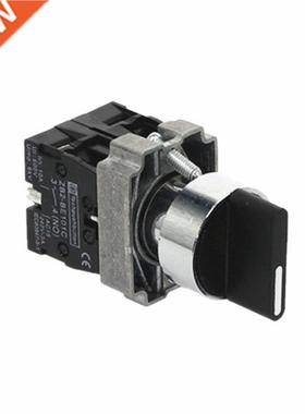 10Ppcs 22mm XB2-BD35 3 Position NO+NC Knob switch 10A/415V L
