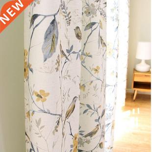 Curtains for Living Dining Room Bedroom New American Pastroa