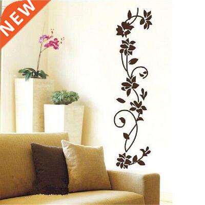 Creative Flower Vine Wardrobe Stickers Fridge Magnet Home