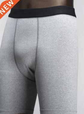 Men's New Outdoor Sports Tight Five-Point Leggings Breathabl