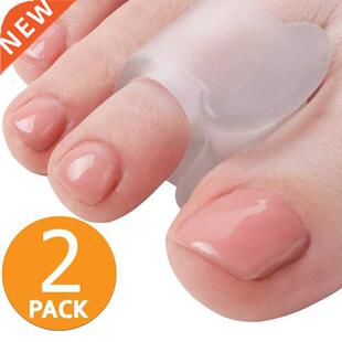 1 Pair Toe Silicone Bunion Guard Foot Care Orthopedic Toe Se
