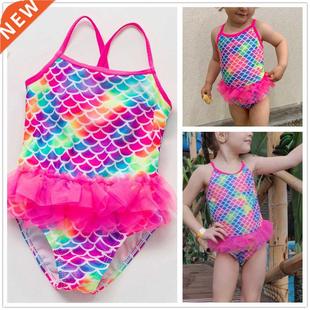 NEW 2022 Girls swimwear 1~11Years Girl swimsuit one-piece Ch