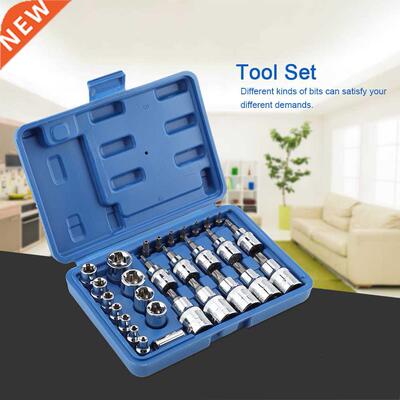 29 PCS Star Socket Tool Set Hard Steel Mechanical Repair Too