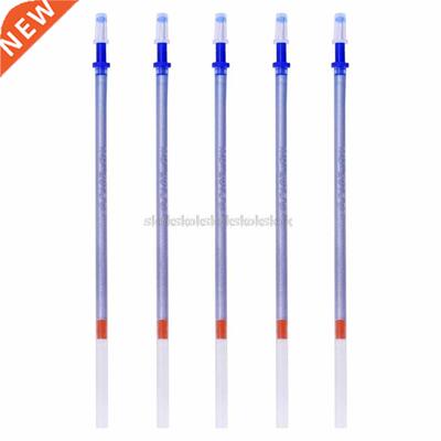 5Pcs Silver Water Erasable Soluble Pen Refill For Fabric Lea