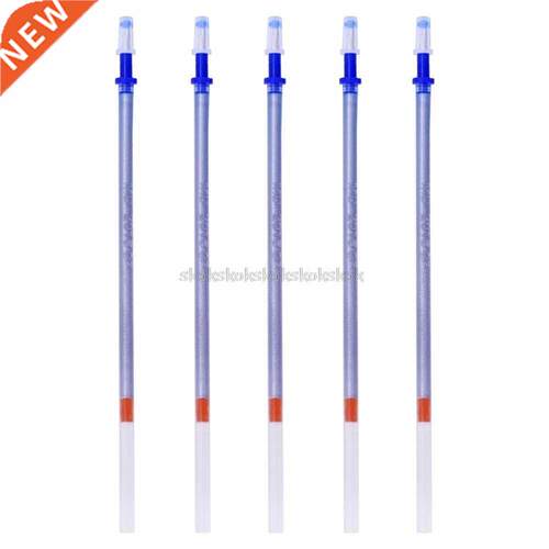 5Pcs Silver Water Erasable Soluble Pen Refill For Fabric Lea
