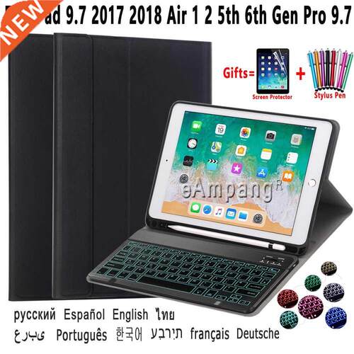 iPd 9.7 2017 2018 ir 1 2 5th 6th Genertion Pro 9.7 Cse w