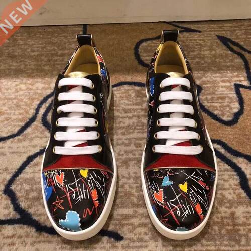 New Luxury brand designer shoes Handmade Fashion Man Leather