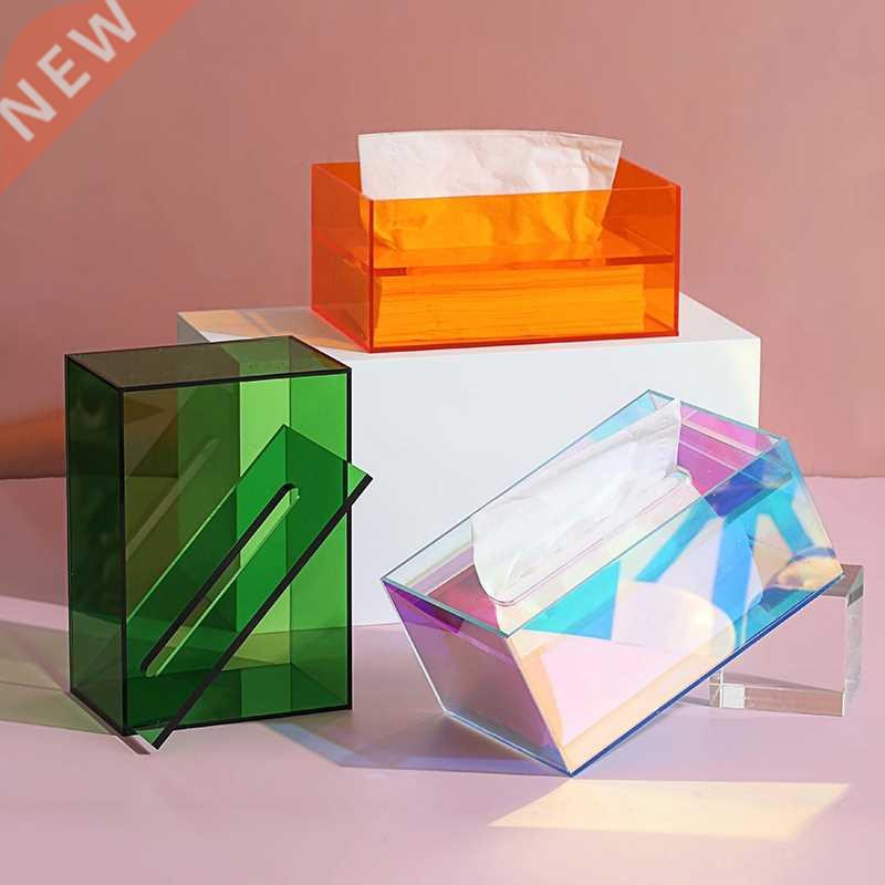 Napkin Holder Household Transparent Acrylic Box for Napkins