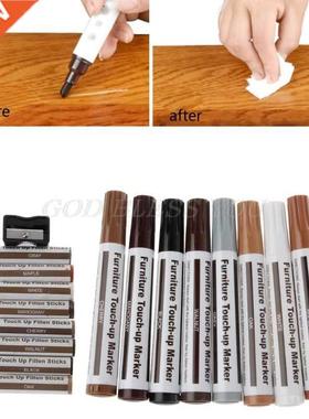 17Pcs Furniture Touch Up Kit Mkers Filler Sticks Wood Sc