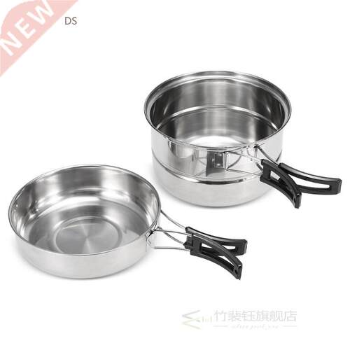 PCS Camping Cookware Set Camping Pot Outdoor Frying Pan Ste