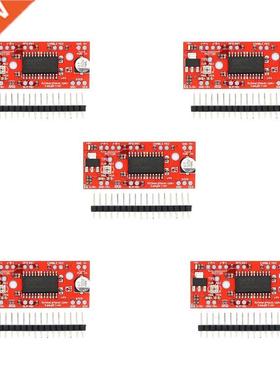 5Pcs A3967 Easy Driver Motor Driver V4.4+Pin Header For