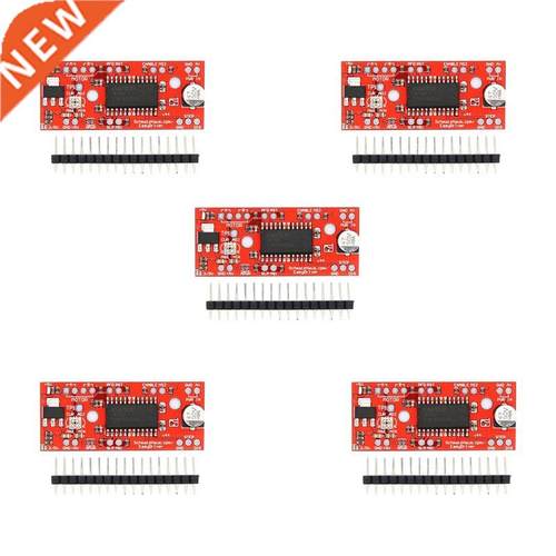 5Pcs A3967 Easy Driver Motor Driver V4.4+Pin Header For