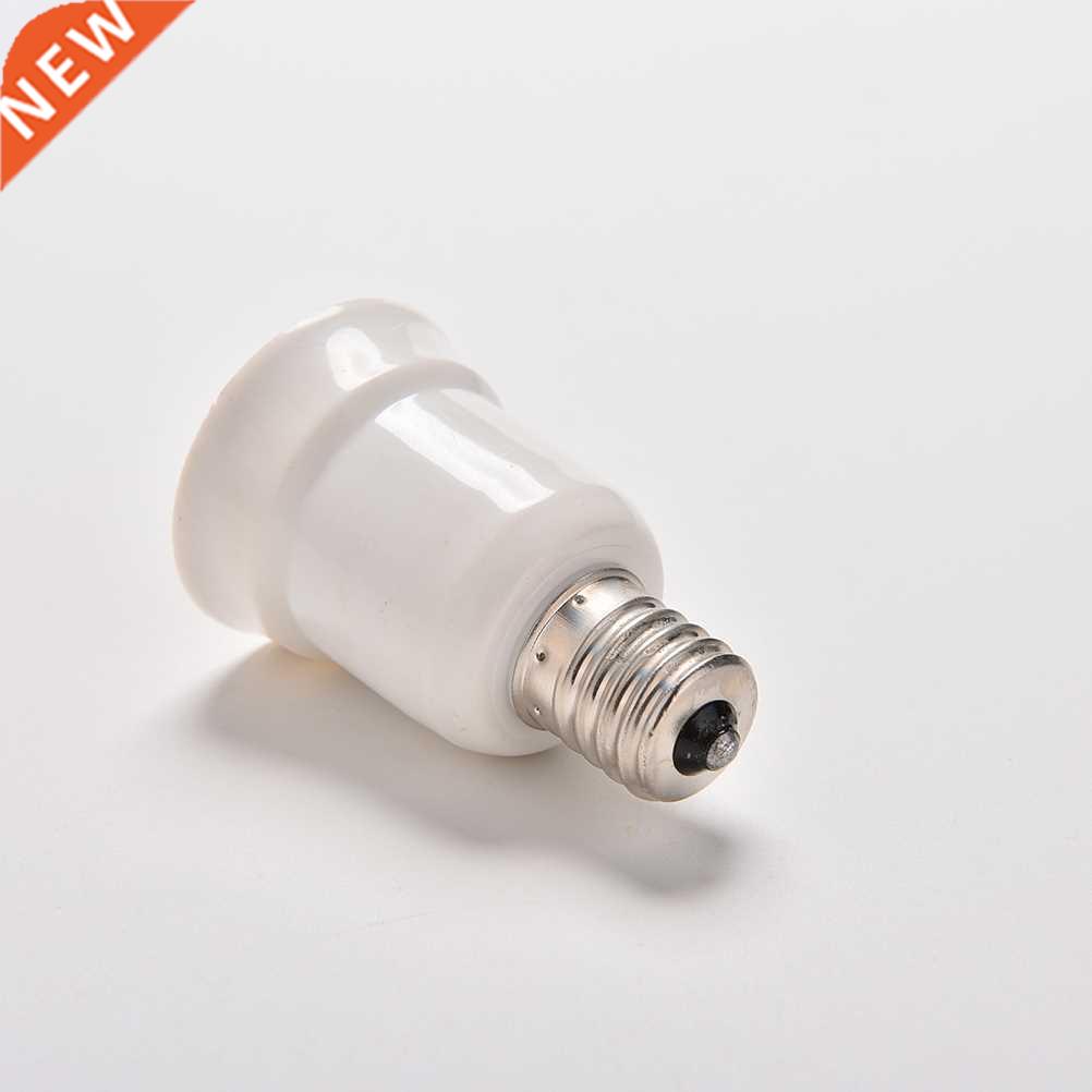 E17 to E27 Socket Base LED Halogen CFL Light Bulb Adapter Co