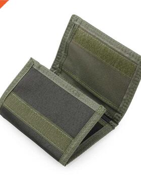 Nylon Trifold Casual Wallet for Male Men Women Young Novelty