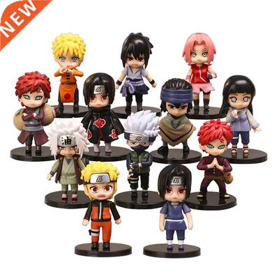12pcs/set Anime Naruto?Shippuden Hinata Sasuke Itachi Kakash