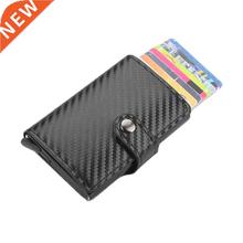 Smart Wallet For Men Rfid Aluminum Alloy Smart Wallet Pop Up