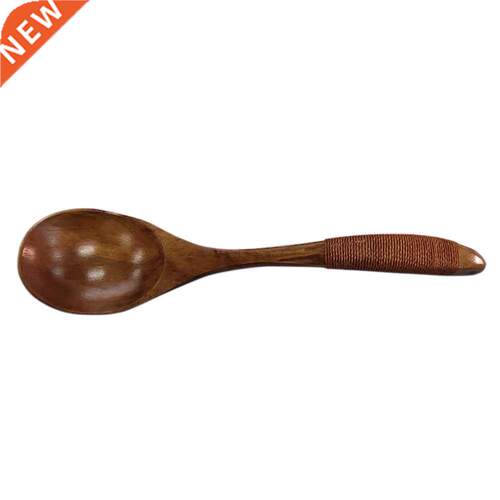 NEW Long Handle Nature Wooden Spoon Kitchen Cooking Utensil