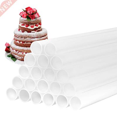 20Pcs Cake Dowels White Plastic Cake Support Rods cake tool
