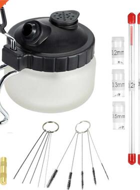 0.2/ 0.3/0.5Mm aérographe nettoyage Pot verre Air porte-bro