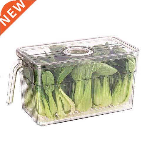 Stackable Fridge Organizer Bins Clear Refrigerator
