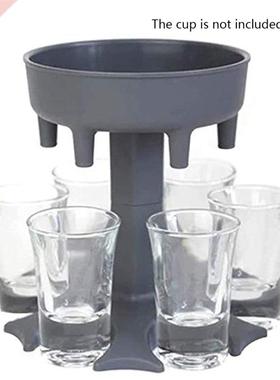 2021 HOT 6 Shot Glass Dispenser And Holder Filling Liquids