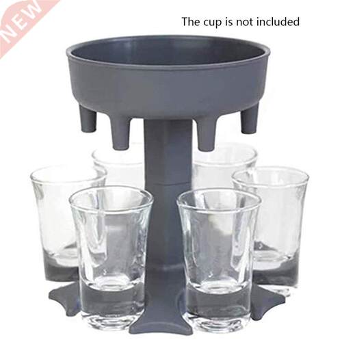 2021 HOT 6 Shot Glass Dispenser And Holder Filling Liquids