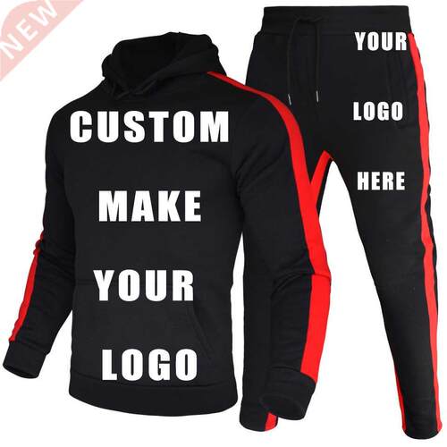 Custom Logos Customized Made Men's Tracksuit Sets DIY Desig