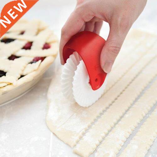 Plaic Pary Pie Decoration Wheel Roller Kitchen DIY Pizza